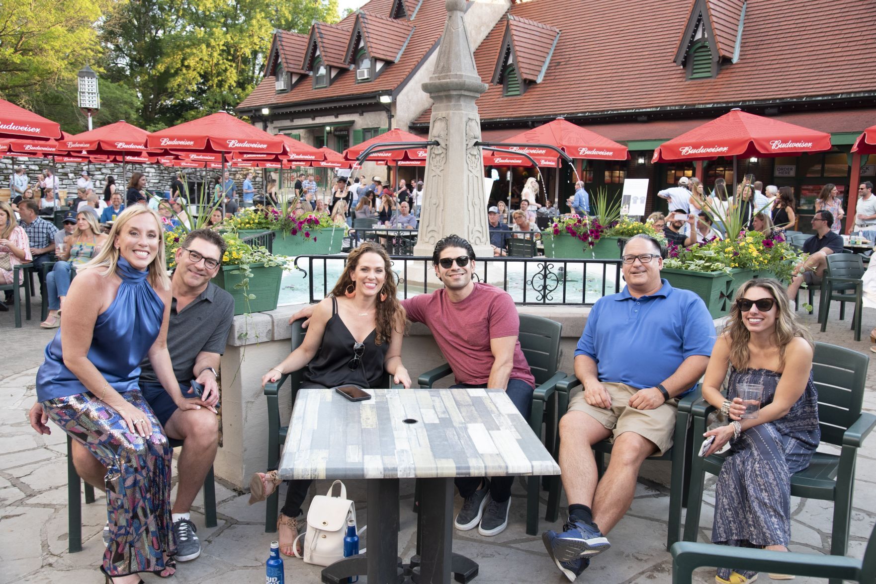Stephanie Mannis, Bob Johnston, Meagan and Geoff Theodore, Tony Shanley, Erin McNamara